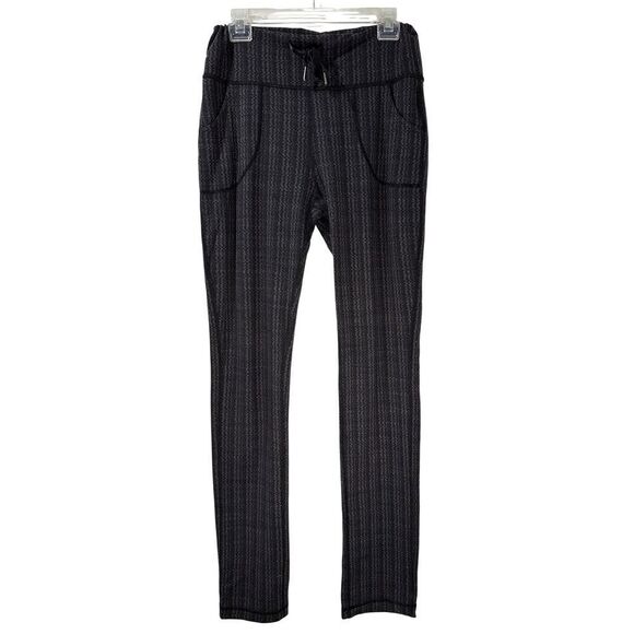 Lululemon Will Ziggy Wee women’s black drawstring pants size 28”x44”  #19-1936 - Picture 1 of 4
